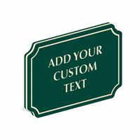 Add Custom Text PermaCarve Sign