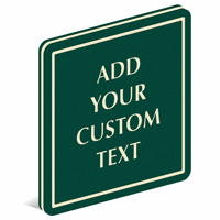 Add Custom Text PermaCarve Sign