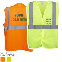 Custom Logo Class 2 Type R Reflective Safety Vest