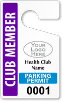 ToughTag™ for Health Club Parking Permits