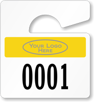 Plastic ToughTags™ Parking Permits, Mini