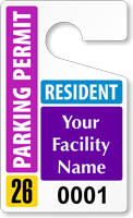 ToughTag™ for Expiration Year Parking Permits