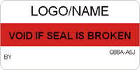Void if Seal is Broken Label