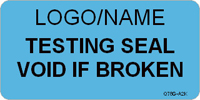 Testing Seal  Void if Broken Label