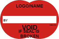 Void if Seal is Broken Label