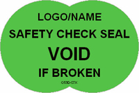 Safety Check Seal Void if Broken Label