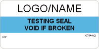 Testing Seal  Void if Broken Label
