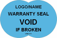 Warranty Seal  Void if Broken Label