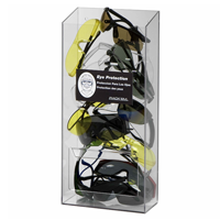 Table Or Wall Mount Safety Glasses Dispenser 20 Pair Lidless