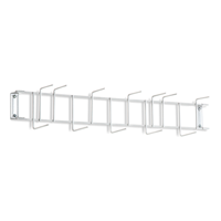 26" Sanitation Rack, Twelve 2.5" Hooks