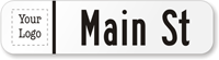 Make Own Civic Street Sign (Suffix and Logo)
