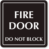 Fire Door Do Not Block