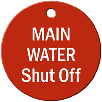 Main Water Shut Off