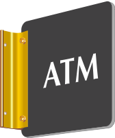 ATM 2-Sided Spot-a-Signs