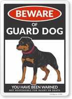 Beware of Dog Sign