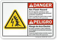 Arc Flash And Shock Hazards Sign