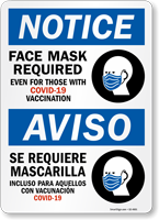 Notice: Face Mask Required