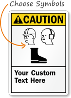 Custom Caution Sign