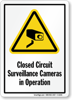 Closed Circuit Surveillance Cameras in Operation