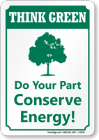 Do Your Part Conserve Energy