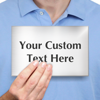 Custom Engraved Steel Sign