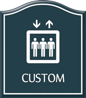 Santera HT Regulatory Sign w/Border 9 in. x 7.875 in.