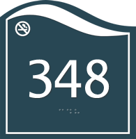Room Number Sign