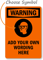 Custom Warning Sign