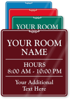 Custom Add Your Room Name Sign