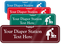 Diaper Station Symbol Sign