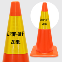 Drop Off Zone Cone Collar