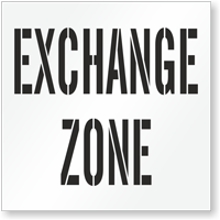 Exchange Zone Stencil