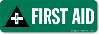 First Aid Sign