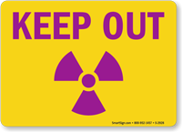 Keep Out Sign
