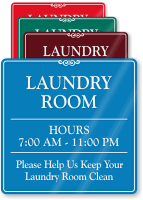 Help Us Keep Laundry Room Clean Wall Sign