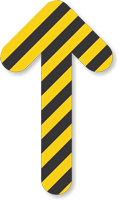 Long Arrow Floor Marker With Stripes