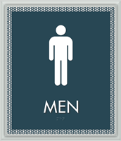 Men Restroom Sign