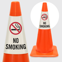 No Smoking Cone Collar