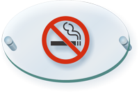 No Smoking Symbol Sign   Acrylic 