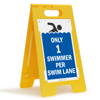 FloorBoss XL™ Standing Floor Sign