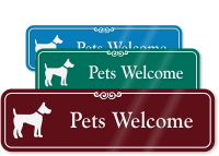 Pets Welcome with Graphic
