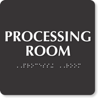 ADA TactileTouch™ Sign with Braille