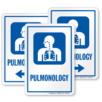 Pulmonology  with Respiratory Symbol