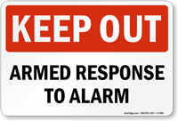 Keep Out:  Sign