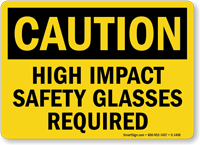 OSHA Caution  Sign