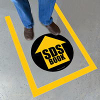 SDS Superior Mark Floor Sign Kit