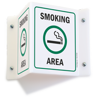 Smoking Area Sign