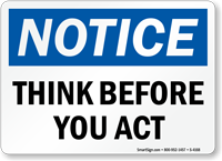 Notice  Sign