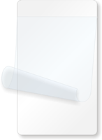 White Self Laminating Blank Inspection Label