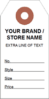 Custom Tag, Garment Tag